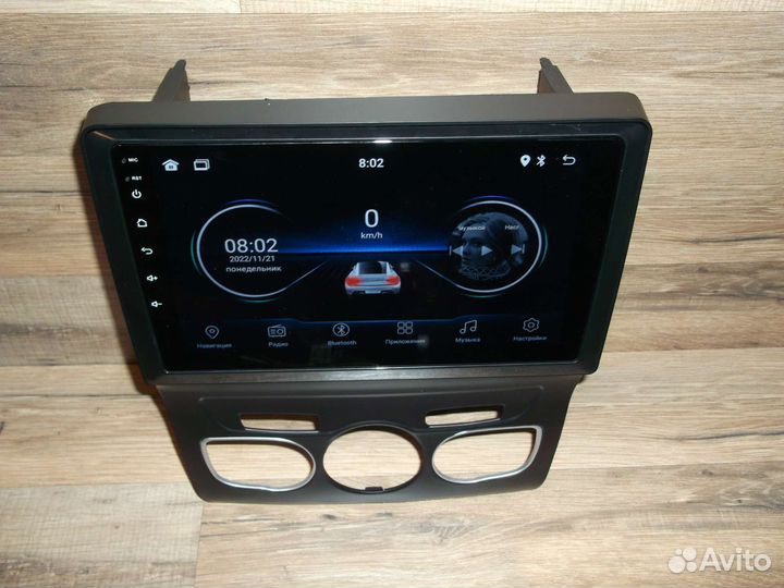 Магнитола Citroen C4 Android GPS WiFi Bluetooth