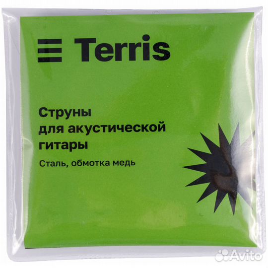 Акустическая гитара Terris TD-041 BK Starter Pack