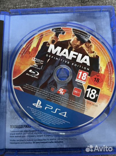 Мафия ps4
