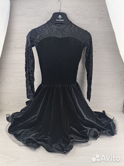 Платье для бальных танцев для девочки 140-146 см