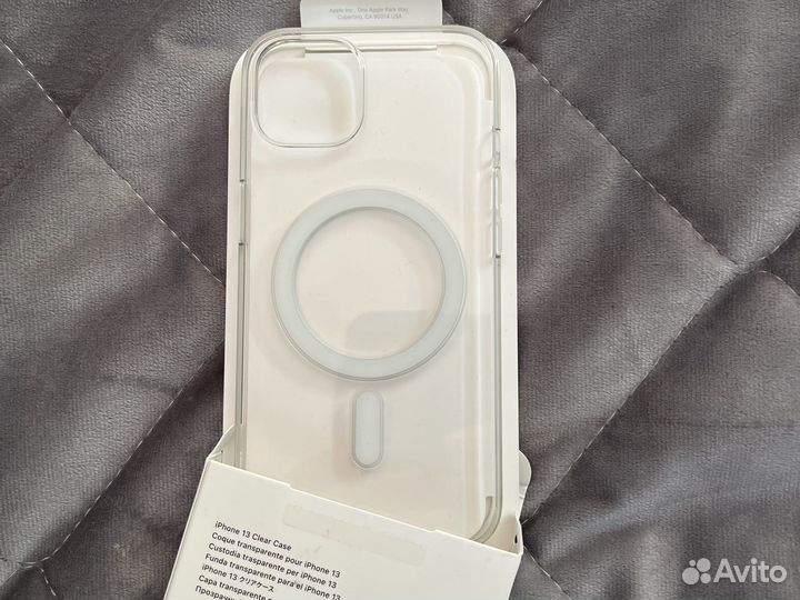 Apple clear case iPhone 13