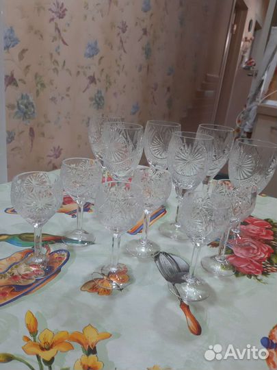 Хрустальная посуда СССР