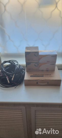 Комплект видеонаблюдения 4 камеры