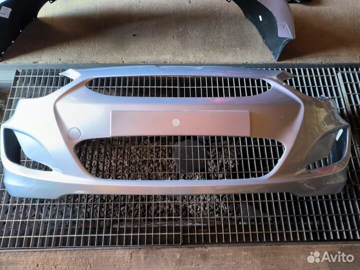 Бампера hyundai solaris