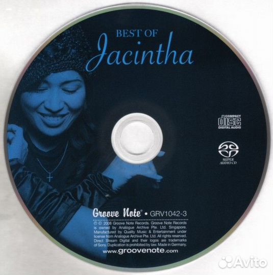 Jacintha (geb. 1957) - Best Of Jacintha (1 CD)