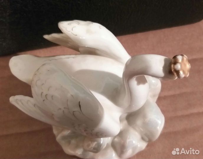 Статуэтка Царевна Лебедь, фарфор Дулёво 1955г