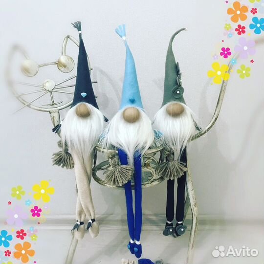 Интерьерные гномы(Домовые) ручной работы