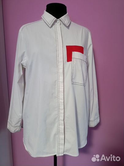 Рубашка белая женская