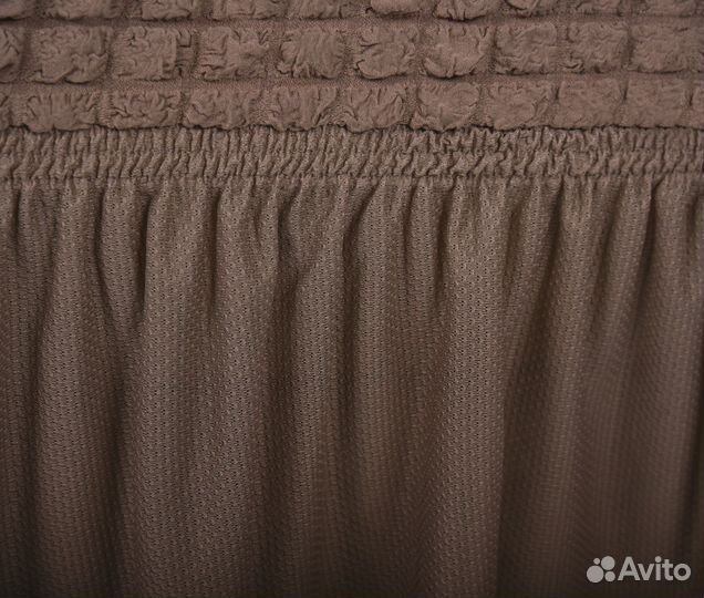 Набор чехлов на диван и два кресла, Коричневый