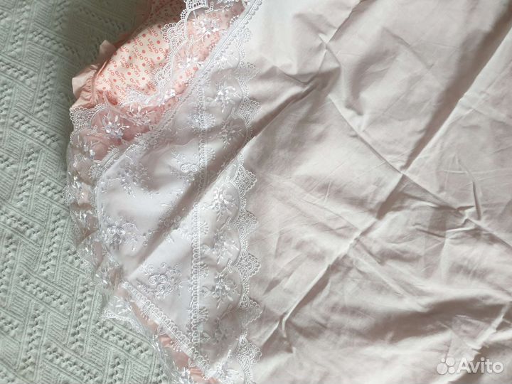 Конверт на выписку для девочки весна/осень