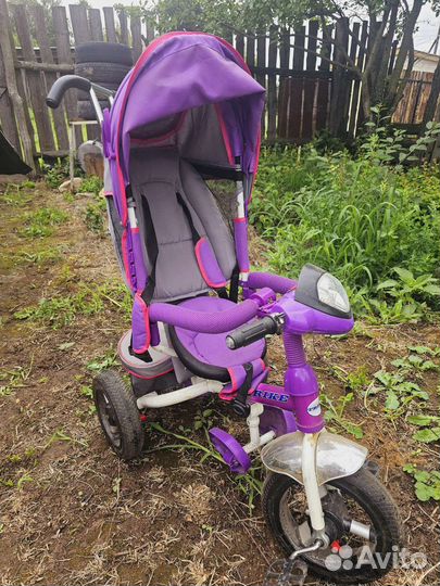 Детский велосипед с ручкой бу