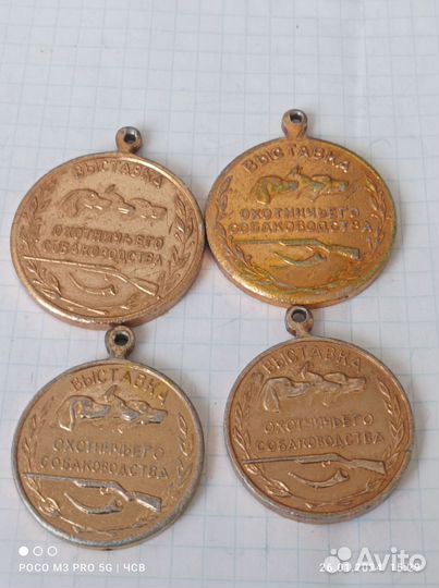Медальки собачки