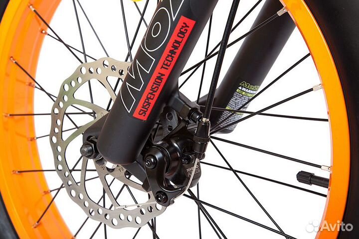 Электровелосипед складной FAT-20 500W 7 скор