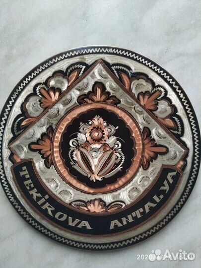 Тарелка декоративная