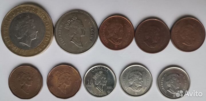 Монеты (зарубежные страны)