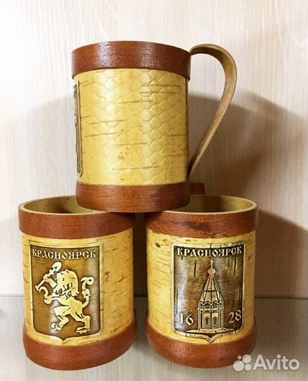 Кружка из бересты