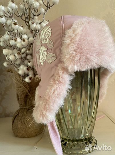 Шапка для девочки новая. Размер 50-52. Еврозима, н