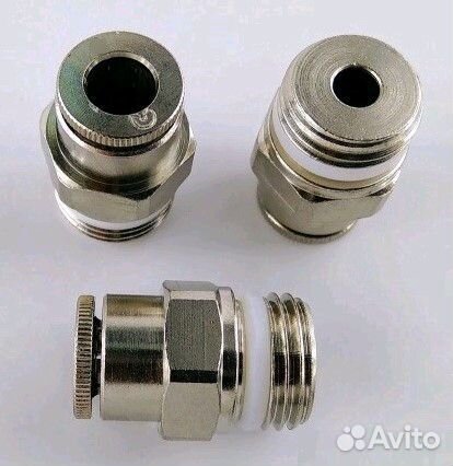 Прямой фитинг Цанга-Резьба (наружная), 8мм - G3/8