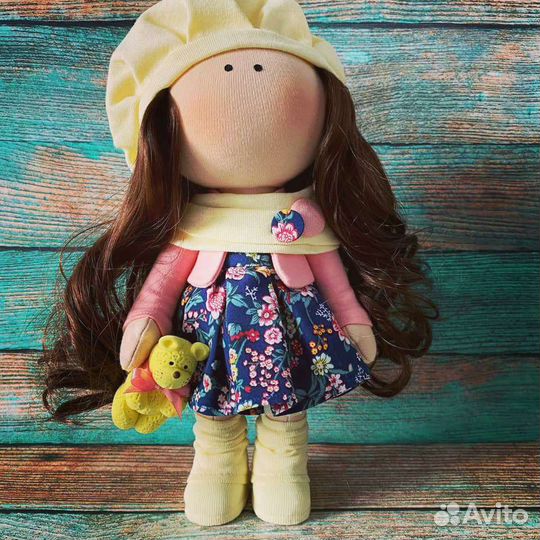 Интерьерная кукла ручной работы