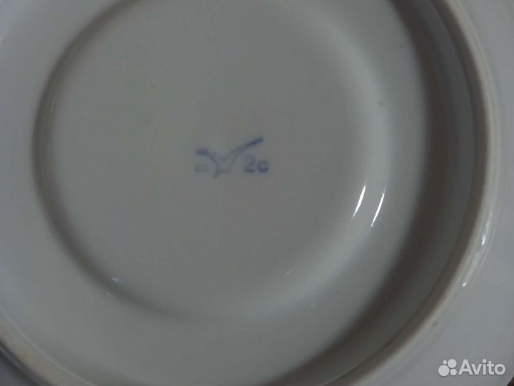 Блюдца три штуки