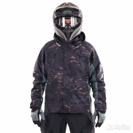 Мотокуртка Dragonfly Quad-2,0 Camo-gray