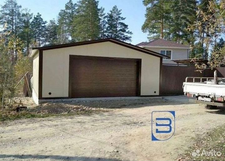 Гаражные ворота с установкой