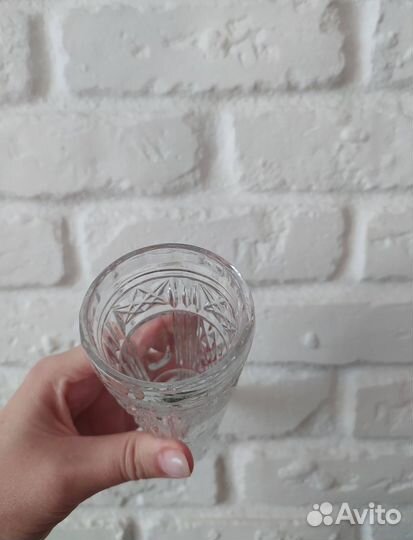 Бокалы богемское стекло