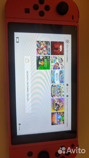 Nintendo switch v.2 Mario Edition