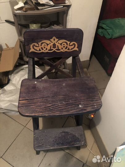 Детский стульчик для кормления (дерево )