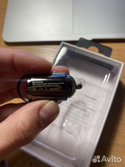 Автомобильное зарядное устройство быстрое 65W