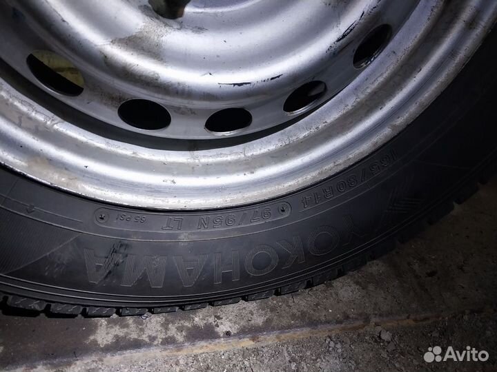 Резина yokohama ICE guard IG91 165/80 R14 97/95N