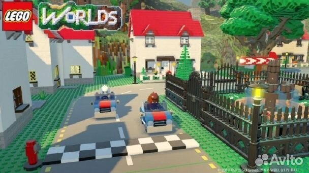 PS4 Lego Worlds Новый