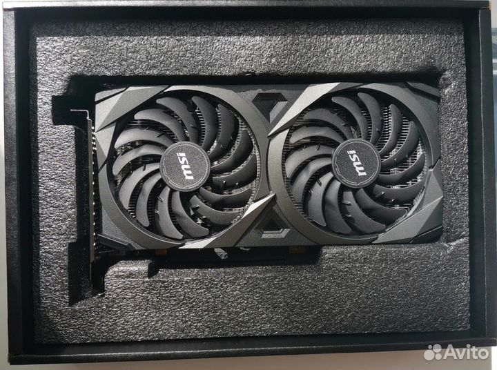 Видеокарта RTX 3050 MSI ventus 2X OC, 8GB
