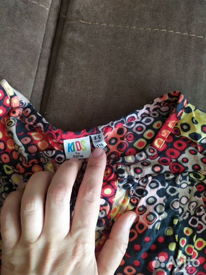 Детская штапельная кофта