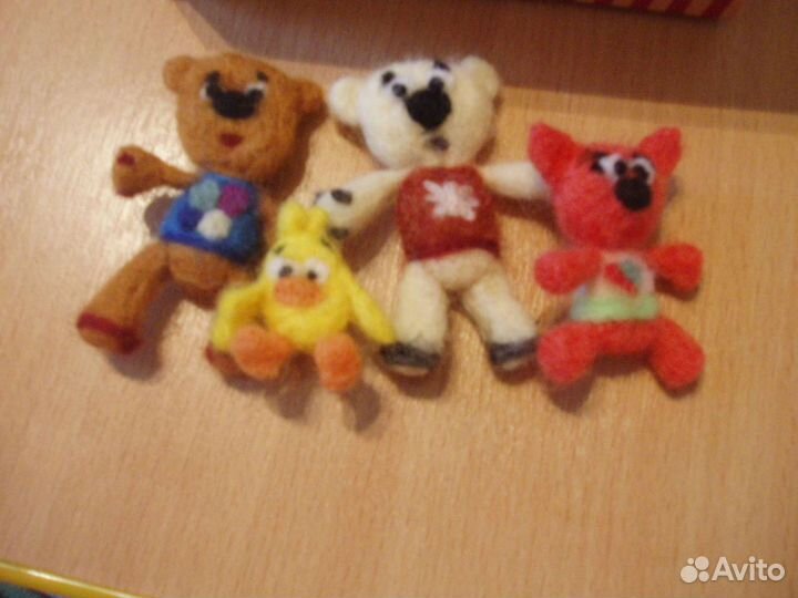 Игрушки из фетра