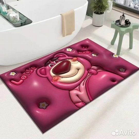 Коврик для ванной 3d