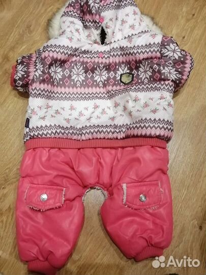 Зимний комбинезон для средних собак