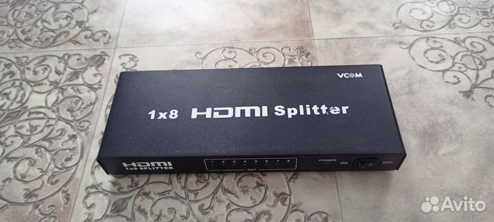 Hdmi сплиттер на 8 портов
