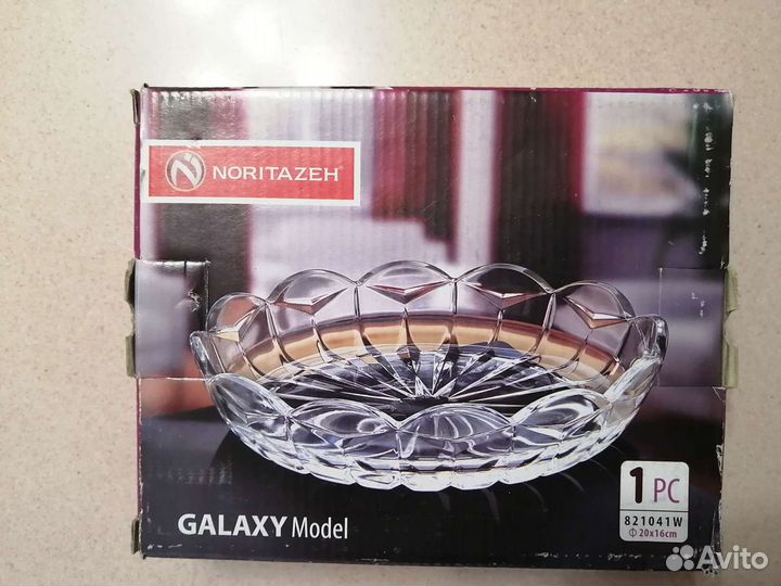 Салатник стеклянный noritazeh 20х16