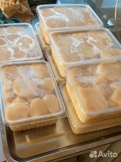 Морской гребешок филе дикий