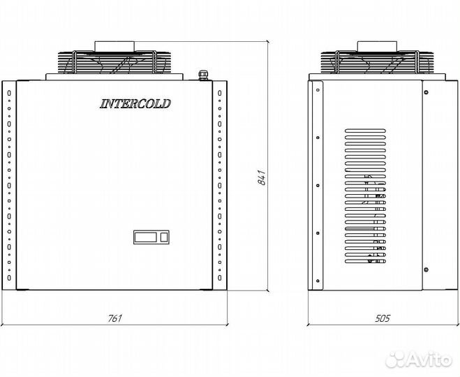 Холодильная сплит-система Intercold LCM 316PR FT