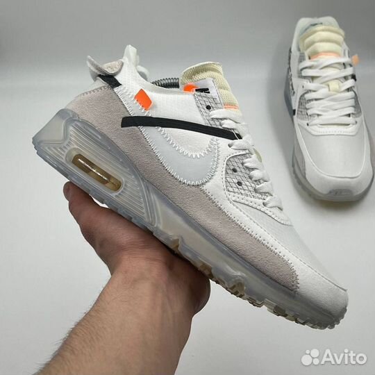 Кроссовки мужские Nike Air Max 90 & Off-White