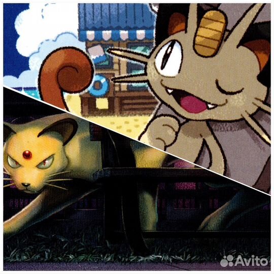 Покемон Карты «Мяут и Персиан»