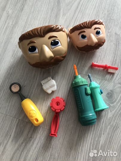 Play Doh кондитер и стоматолог наборы