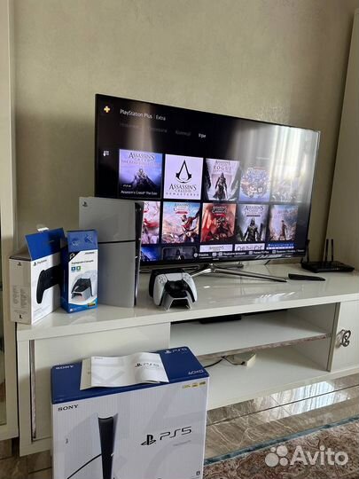 Sony playstation 5 с дисководом 1 терабайт