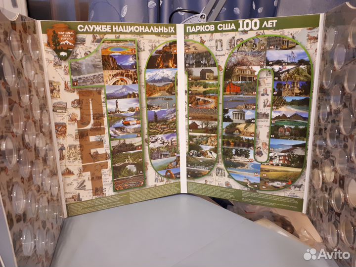 Капсульные альбомы для монет США парки штаты и др