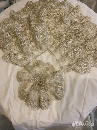 Уголок кружевной на выписку