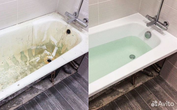 Реставрация ванн с Гарантией. Качественно