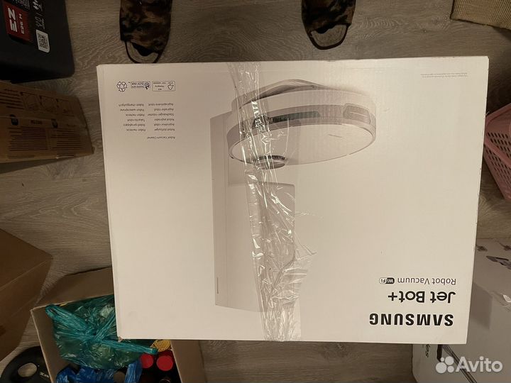 Робот пылесос новый samsung vr 30t85513w