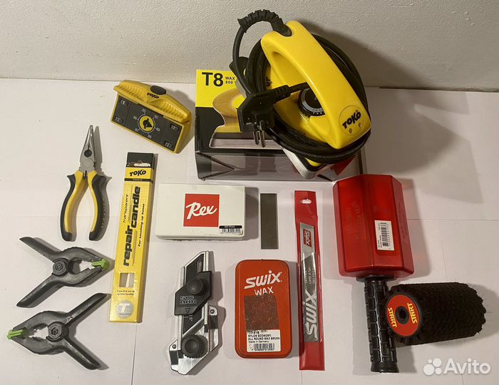 Инструменты для подготовки горных лыж и сноубордов